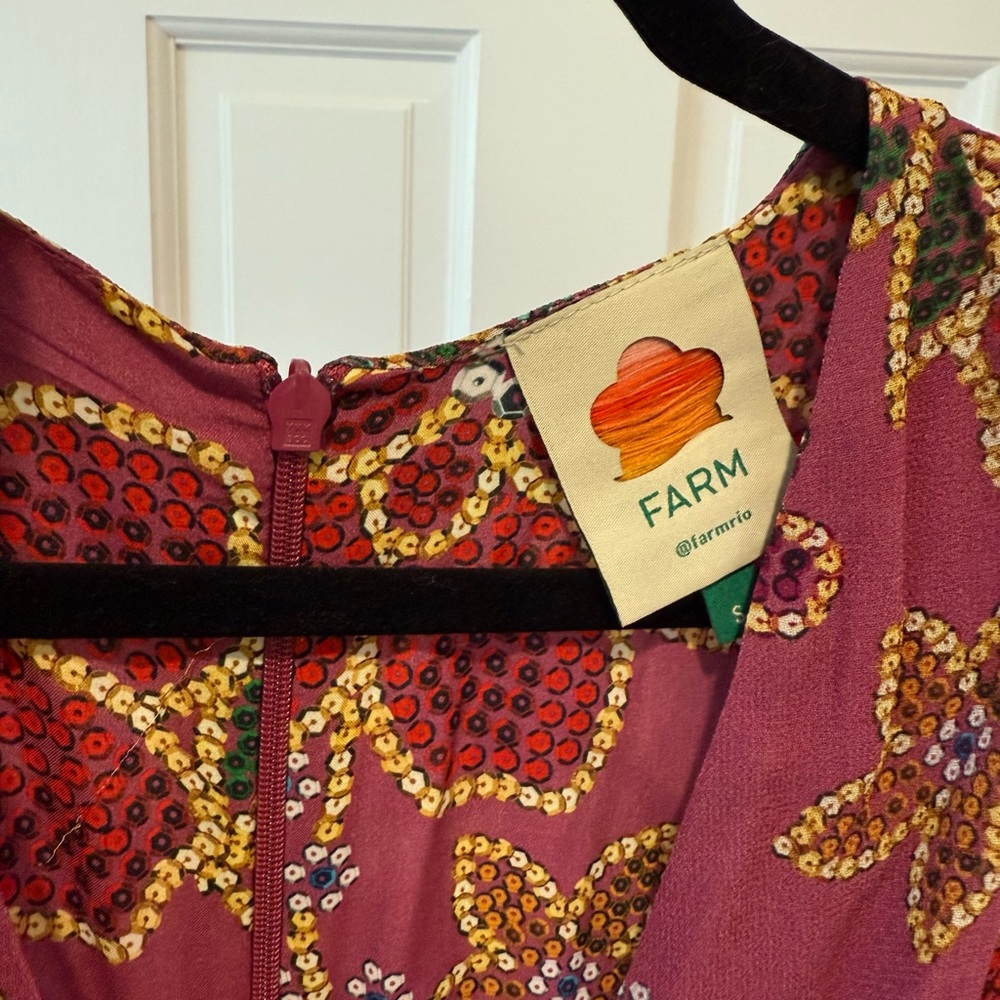 Farm rio ruched dress